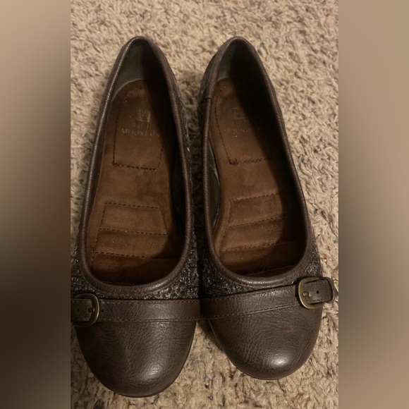 White Mountain Brown & Plaid Flats, 5 - Picture 2 of 7